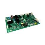 Tarjeta principal LG EBR81182789 para refrigerador, perspectiva izquierda con disipador y transformador