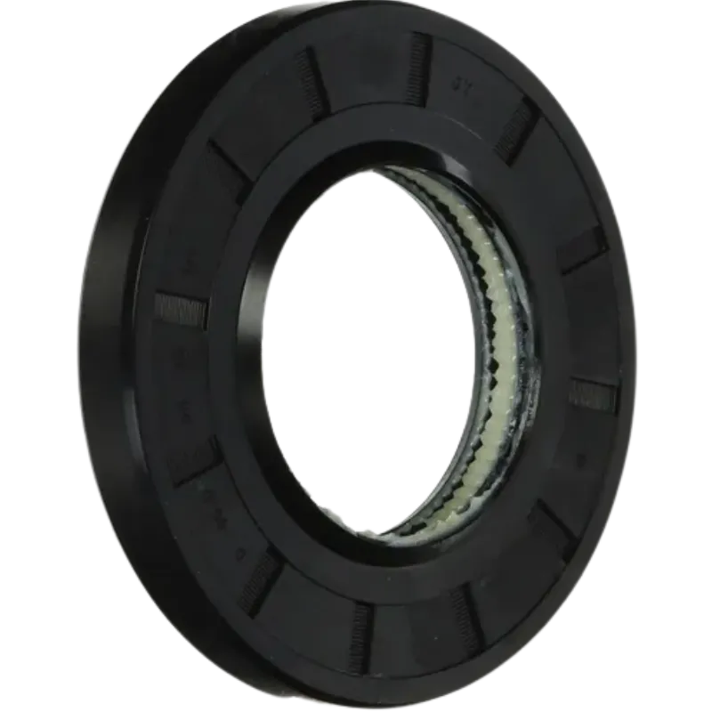 Sello de aceite Samsung DC62-00156A TS85-PJT NBR, vista en perspectiva con labios internos