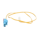 Sensor de temperatura DA32-10105X con cápsula blanca y conector azul de dos vías