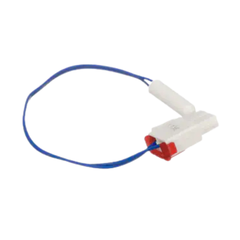 Sensor de temperatura Samsung DA32-10109Y NTC 13.2 kΩ con arnés azul y cápsula blanca