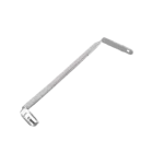 Sensor de humedad Samsung DC61-02627A vista lateral, barra larga con doblez y ranura de fijación