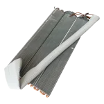 Serpentina LG ADL73401418 / ADL73401416 vista diagonal superior Serpentina de aluminio LG ADL73401418 ADL73401416 vista superior diagonal