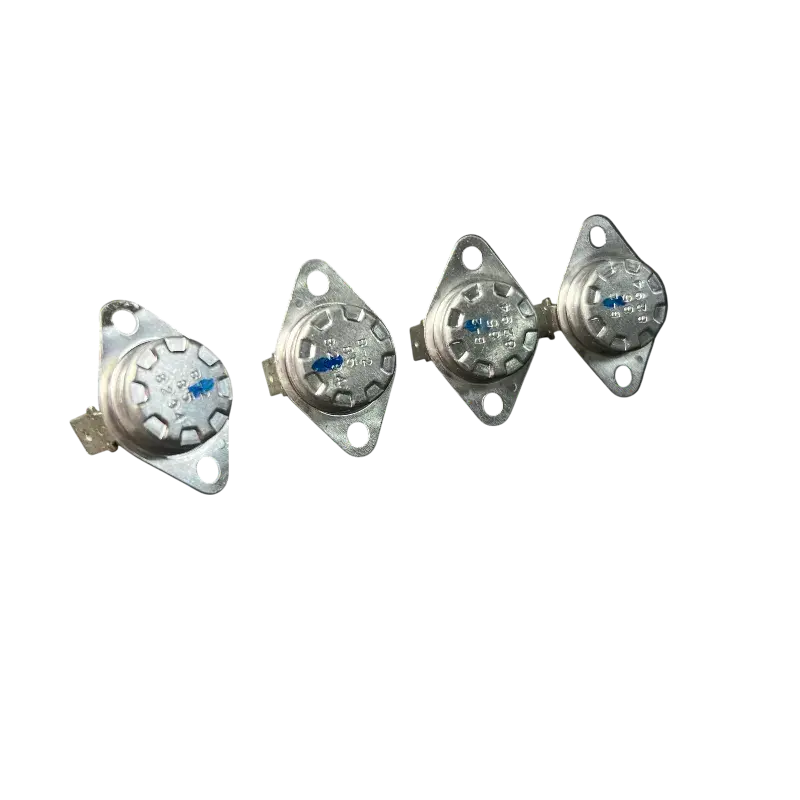 Thermostat 6931EL3002M LG – Vista en perspectiva Termostato LG 6931EL3002M para secadora, vista en perspectiva de cuatro unidades