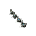 Thermostat 6931EL3002M – Perspectiva diagonal Termostato LG 6931EL3002M, vista diagonal de unidades alineadas