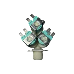 DC62-00142G – Solenoides y terminales Válvula de agua DC62-00142G Samsung, tres solenoides con terminales eléctricos