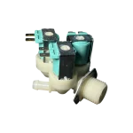 DC62-00142G – Perspectiva salidas y bobinas Válvula de agua DC62-00142G para lavadora Samsung, perspectiva mostrando salidas y bobinas