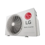 Unidad exterior LG 2IN1S18C3 vista en ángulo izquierdo