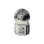 Bomba de drenaje DC31-00181C para lavadora Samsung con etiqueta técnica visible.