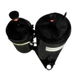 Compresor KSN98D22UFZ para aire acondicionado, vista lateral con conectores