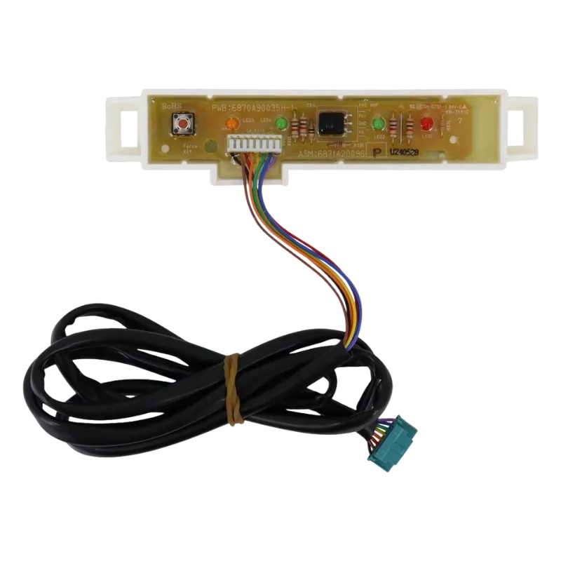 Tarjeta PCB Display 6871A20096P para AMNC24GTPA2, vista completa con cableado