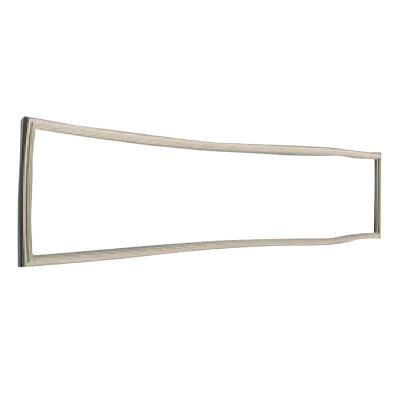 Empaque DA63-07738A para refrigerador Samsung, sello de puerta en color gris, repuesto original de goma flexible.