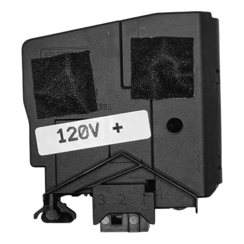 Interruptor de bloqueo Samsung DC34-00026B 120V para lavadora – vista frontal