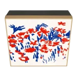 LG Artcool Gallery VG122H5 vista superior trasera con panel oscuro