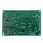 Reverso de la Main Board Samsung DA92-00228D – cara posterior de la PCB verde