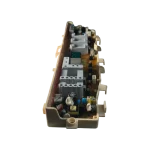 Placa de control Samsung DC92-01683J, perfil lateral izquierdo con módulos grises