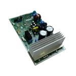 Main board para aire acondicionado LG, modelo EBR83268415, vista de placa base con componentes electrónicos, transformador, condensadores y puertos de conexión.