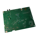 Reverso de la Main Board LG EBU67402505 – cara posterior de la PCB