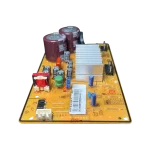Main Board DA92-00763B para refrigerador Samsung, tarjeta principal electrónica con capacitores y disipador de calor.