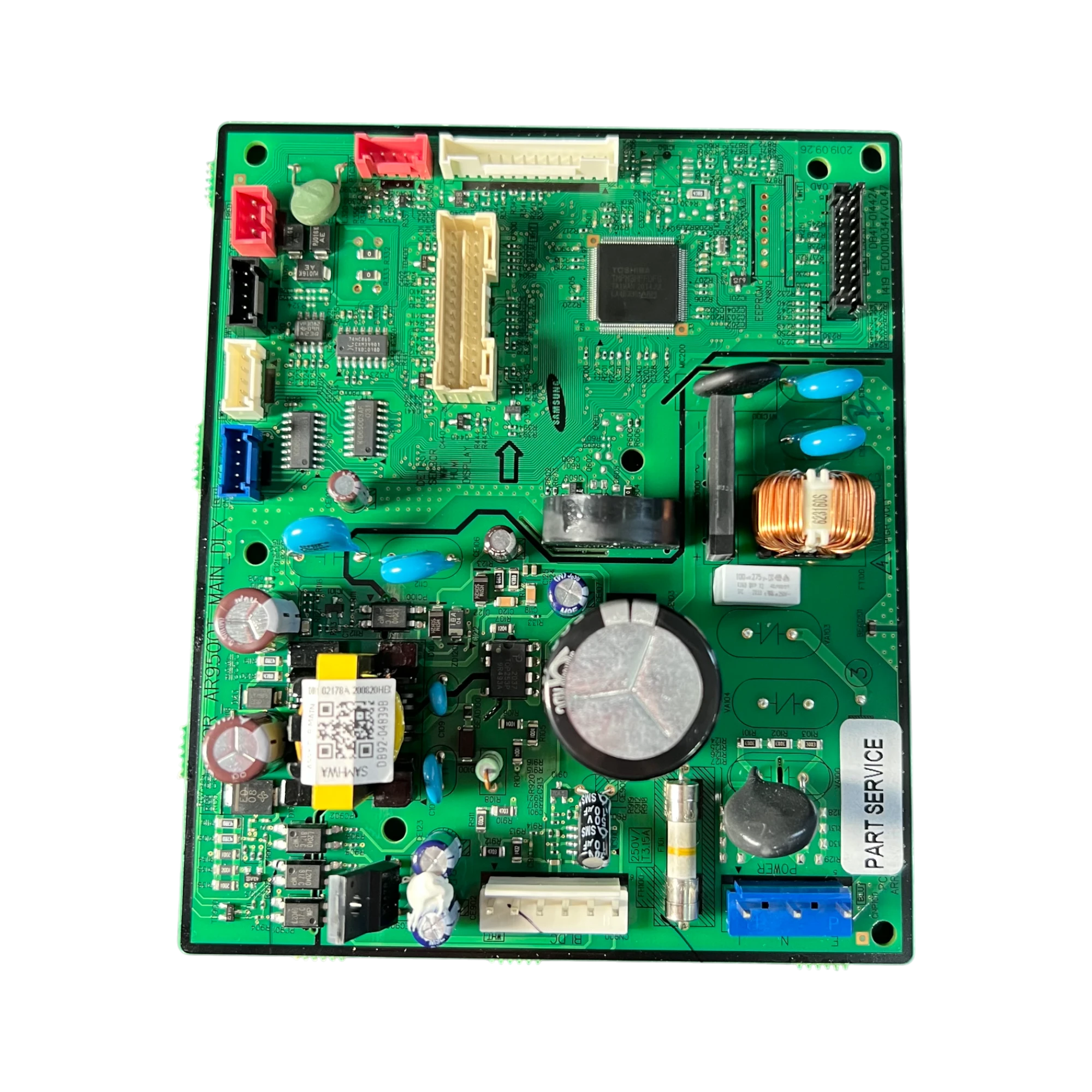 Tarjeta Main Board DB92-04839B aire acondicionado Samsung con condensadores