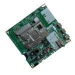 Main Board EBU65717501 original para TV LG 75UM7570PDB.BWCGLOR, tarjeta electrónica principal de repuesto.