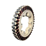 Motor estator Samsung DC31-00074B para lavadora vista diagonal