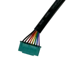 PCB Display 6871A20096R para aire acondicionado LG con cableado multicolor y módulo indicador original