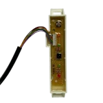 PCB Display 6871A20096R para aire acondicionado LG con cableado multicolor y módulo indicador original