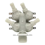 5220FR2008F – Parte trasera y salidas Válvula 5220FR2008F LG vista trasera con cuatro salidas