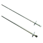 Suspensiones LG — ejes inferiores Ejes metálicos inferiores de las varillas de suspensión LG AJK33933901/02.