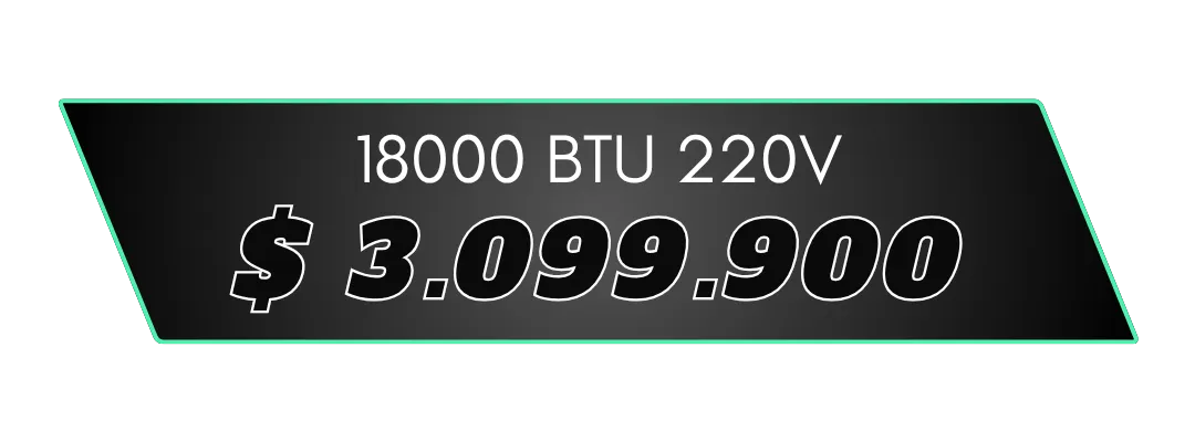 Comprar Aire 9000 BTU 220V por $1.999.900