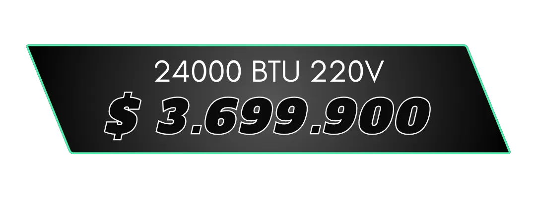 Comprar Aire 24000 BTU 220V por $3.199.900