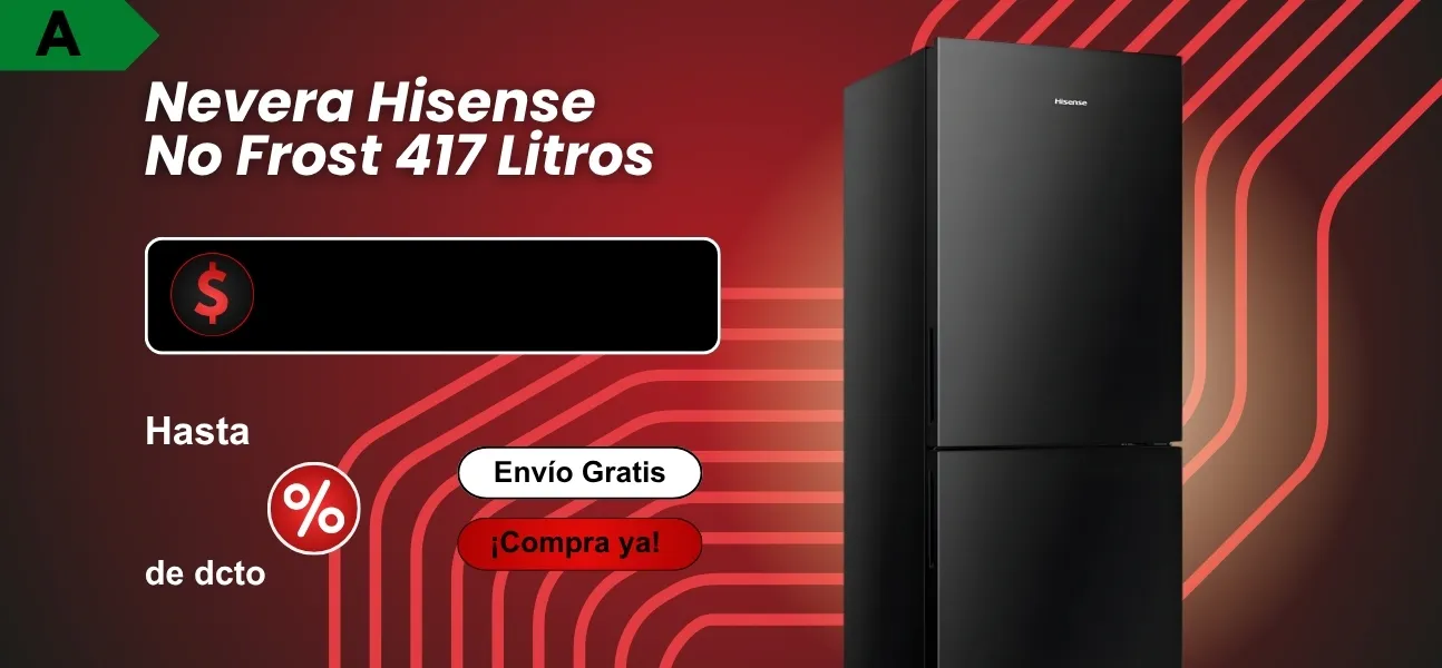 Diseño sofisticado y moderno del Nevecon Hisense RQ791WB5B