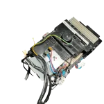 Case Assembly LG ABQ73500921 Control Outdoor para VM122CE.UB3 con disipador y arnés de cables vista superior