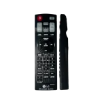 Vista lateral del control remoto AKB73655771 LG