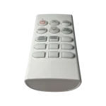 Detalle de botones del control remoto LG AKB73795706