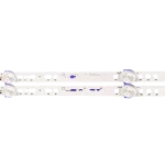 Diseño lateral del kit de barras LED compatible con TV HYLED3244NiM Vista lateral del kit de barras LED HYLED3244NiM