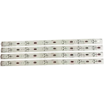 Vista lateral del kit de barras LED HYLED390D