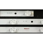 Parte posterior del kit de barras LED KTL4000A y PAE40D19 Vista posterior del kit de barras LED KTL4000A y PAE40D19