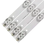 Detalle de conectores del kit de barras LED compatible con TV SYLED37i Conectores del kit de barras LED SYLED37i