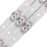 Diseño lateral del kit de barras LED para TV SYLED37i Vista lateral del kit de barras LED SYLED37i