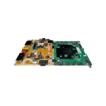 Main board BN96-53074B Samsung, vista lateral baja con puertos visibles