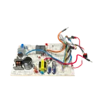 Placa de control electrónico interior Hisense K2347769, vista posterior