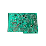 Placa de control electrónico interior Hisense K2347769, detalle de circuitos