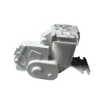 Motor EAU59551204 para dispensador de hielo LG – Lado derecho Motor de puerta del conducto dispensador de hielo LG EAU59551204, vista posterior