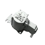 Motor EAU59551204 para dispensador de hielo LG – Detalle del mecanismo Motor de puerta del dispensador de hielo LG EAU59551204, detalle de mecanismo