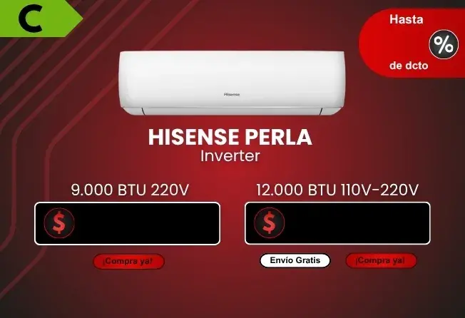 Aire Acondicionado LG V12WIN Dual Inverter 12.000 BTU 220V