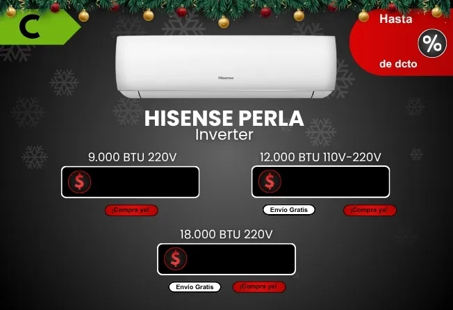 Aire Acondicionado LG V12WIN Dual Inverter 12.000 BTU 220V