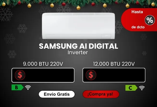 Aire Acondicionado LG V12WIN Dual Inverter 12.000 BTU 220V