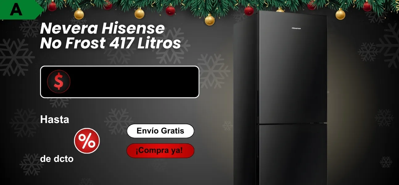 Diseño sofisticado y moderno del Nevecon Hisense RQ791WB5B