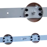 Barra LED compatible con TV 32LV340C-UB.AUSPLJM AUSYLJM BUSPLJM BUSYLJM vista lateral